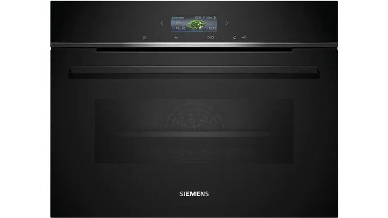 Horno compacto SIEMENS CB774G1B1 IQ700 60 x 45 cm Negro