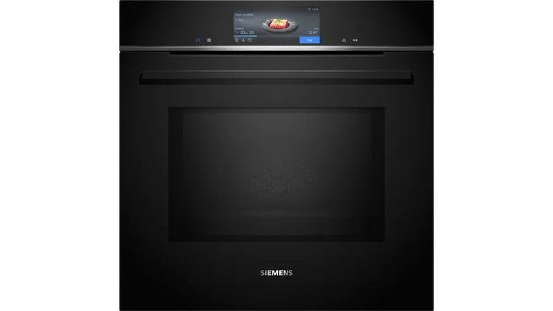 Horno con microondas SIEMENS HM778GMB1 iQ700 60 x 60 cm, Negro