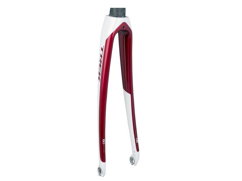 Horquilla rigid trek domane 4.5 wsd 44-54. Blanco/rojo