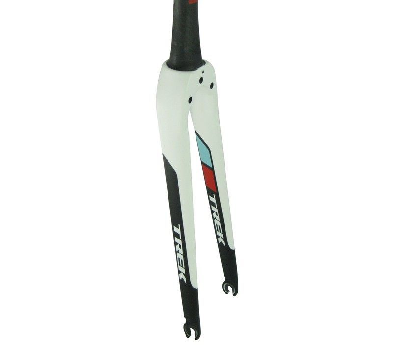 Horquilla rigid trek madone 5.29 56-62. Blanco/negro