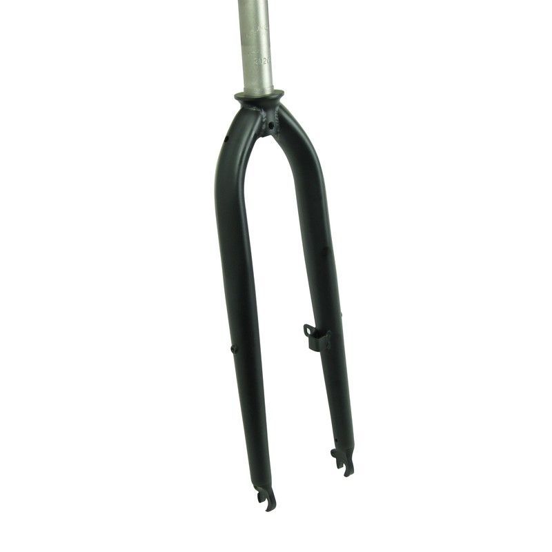 Horquilla rígida trek 700c ahead/rodillo/recto 221 mm negro mate