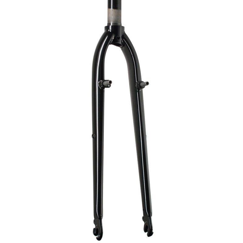 Horquilla rígida trek con rake 700c 45 mm roscado negro neutro