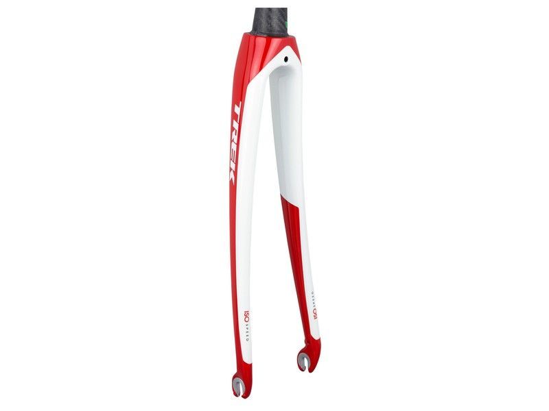 Horquilla rígida trek domane 5.2 50-54. Blanco/rojo