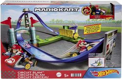 Hot Wheels Mario Kart Circuito de Slam Pista de coches