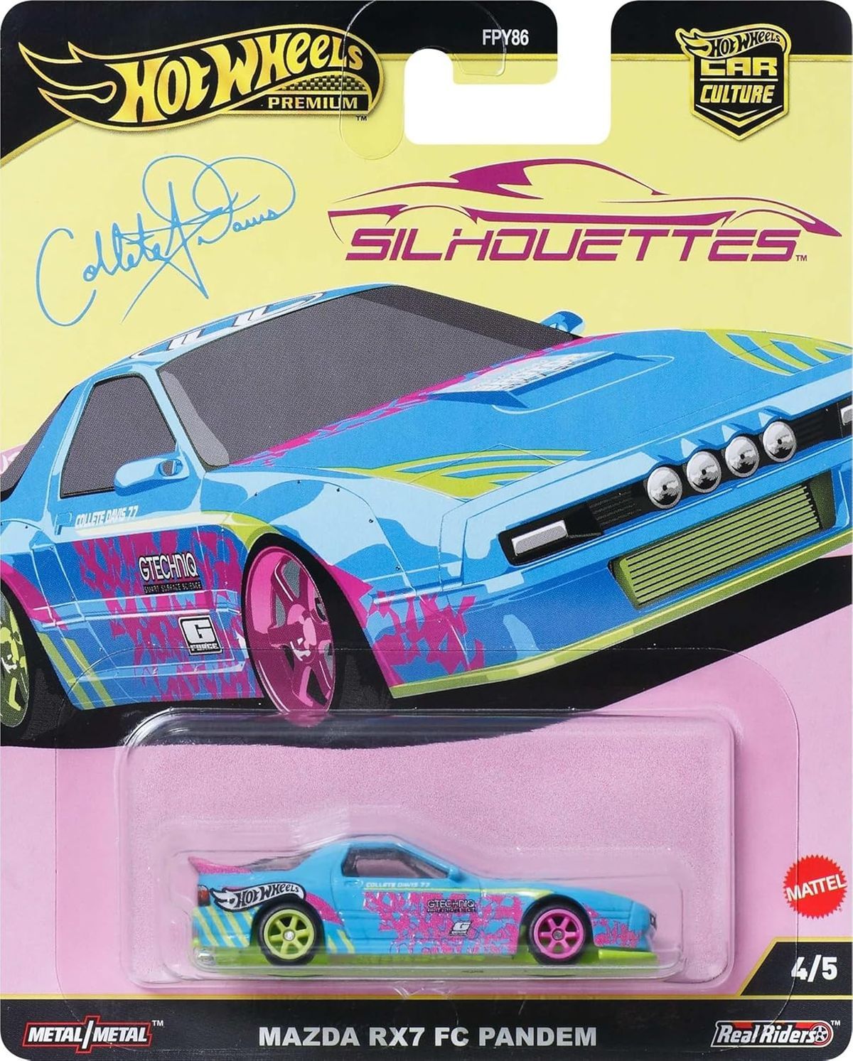 Hot Wheels Mazda RX7 FC Pandem Premium Car Culture