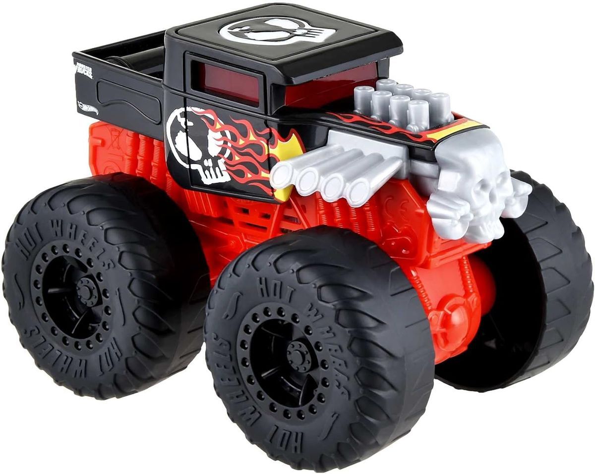Hot Wheels Monster Trucks Roarin’ Wreckers Bone Shaker1:43