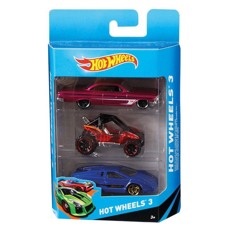 Hot Wheels - Pack De 3 Vehículos - Surtidos