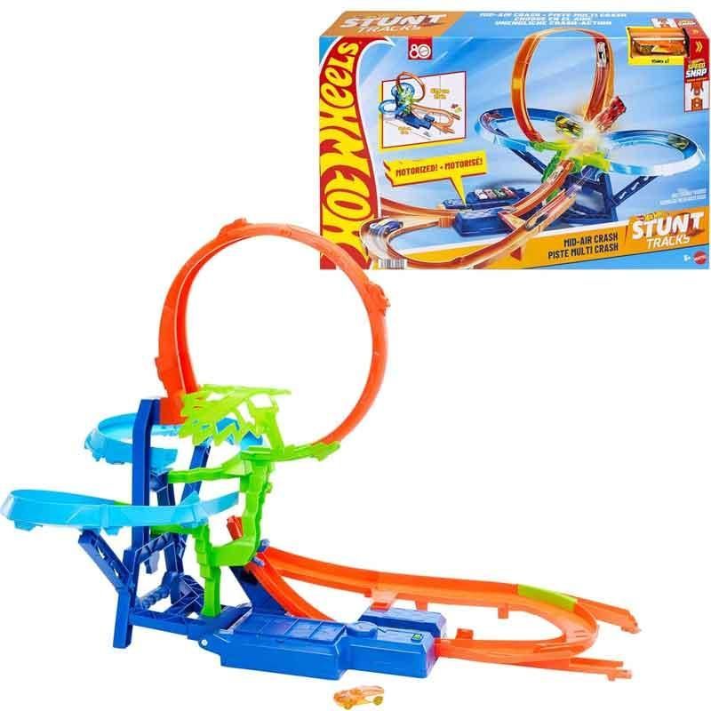 Hot Wheels - Pista Acrobática Big Air Crash