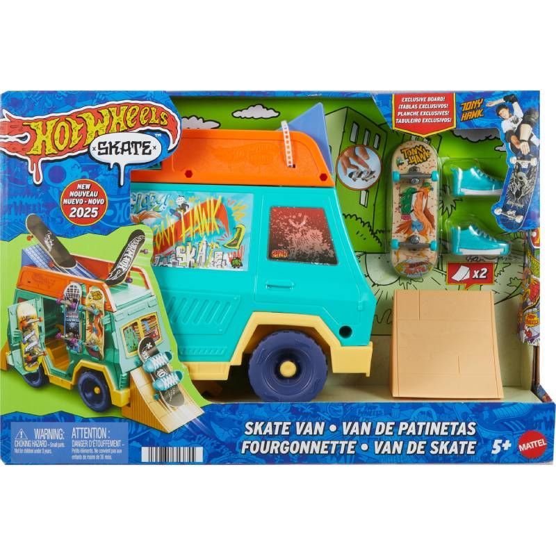 HOT WHEELS SKATE FURGONETA PLAYSET