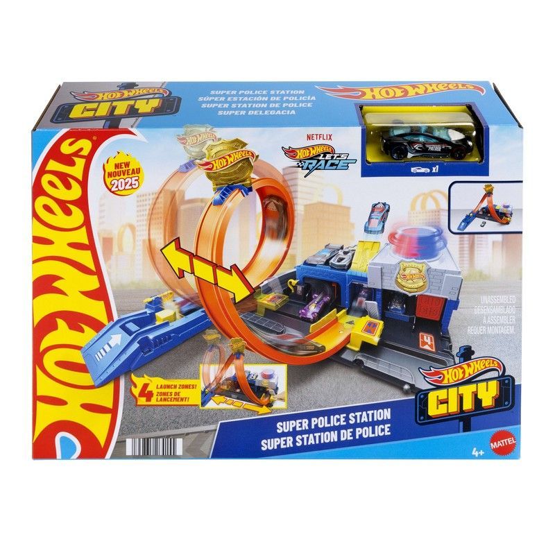 Hot Wheels Supercomisaria Policia