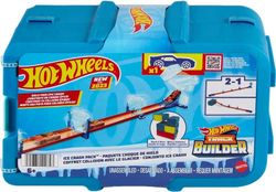 Hot Wheels Track Builder Pack Colisión de Hielo
