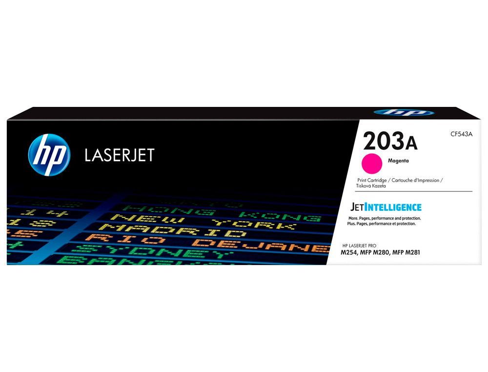 HP tóner láser magenta 1300 páginas 203A LaserJet Pro M254/M280/M281 CF543A