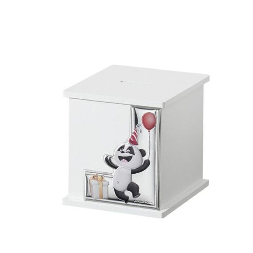 Hucha Cartón Rígido PA3035/01B Panda & Globos