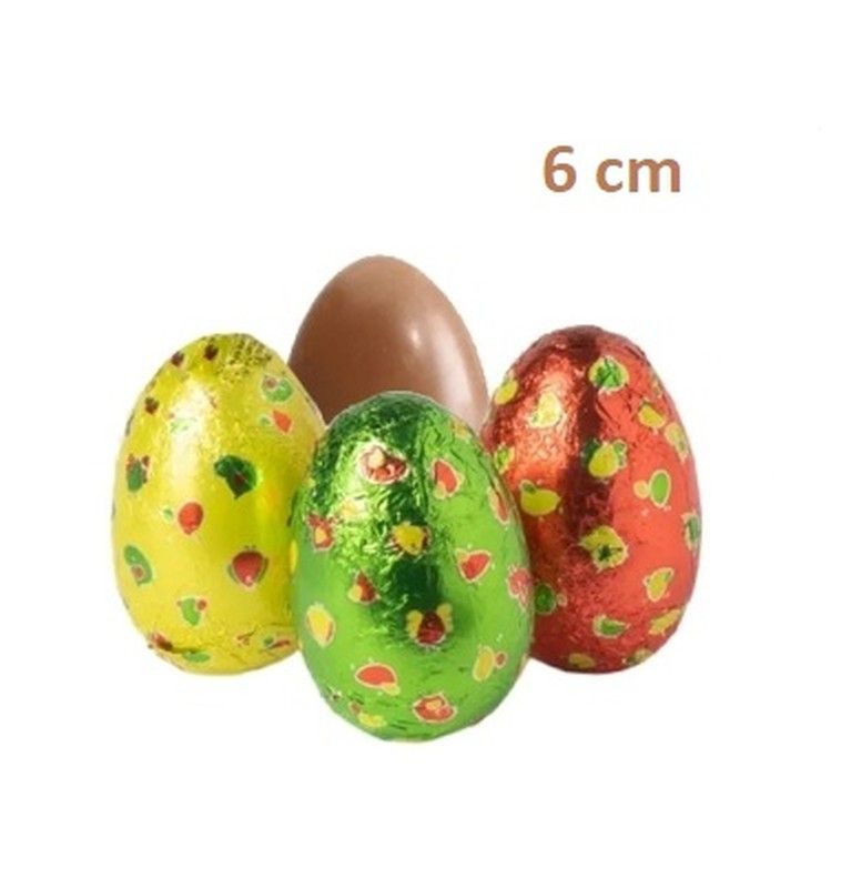 Huevo Estañado chocolate con leche 25gramos (35 unidades) de Simon Coll