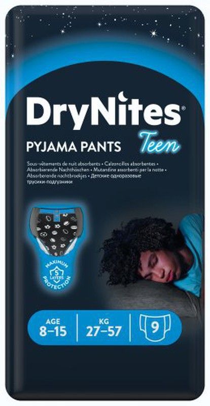 Huggies Dry Nites 8-15 A?Os (9) Ni?Os