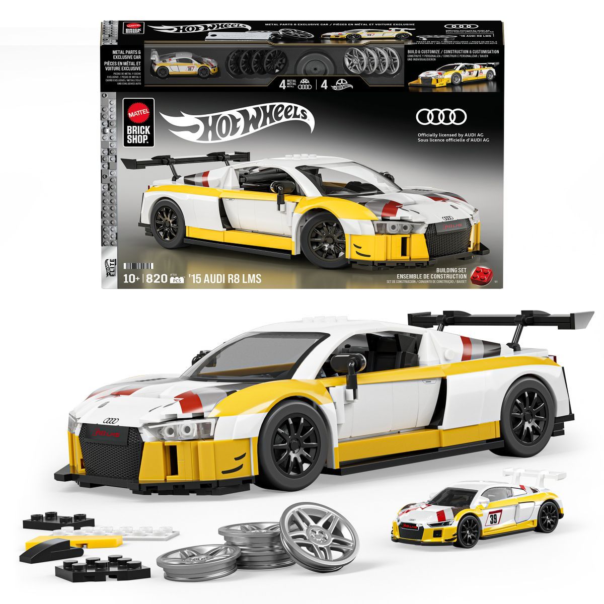 HW CONSTRUCCIÓN ELITE AUDI R8 LMS