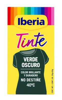 Iberia Tinte Verde Oscuro 40Ñ
