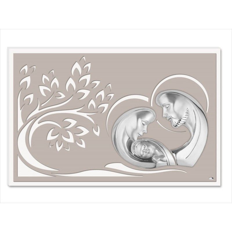 Icono Religioso Sagrada Familia Arbol De La Vida R18262/7 60x45cm