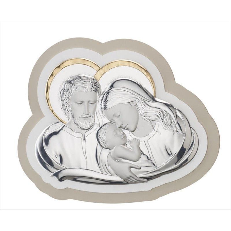 Icono Religioso Sagrada Familia Silueta EV5050/17BO 17x22cm