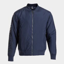 Icono Street Bomber Jacket Dark Navy Black