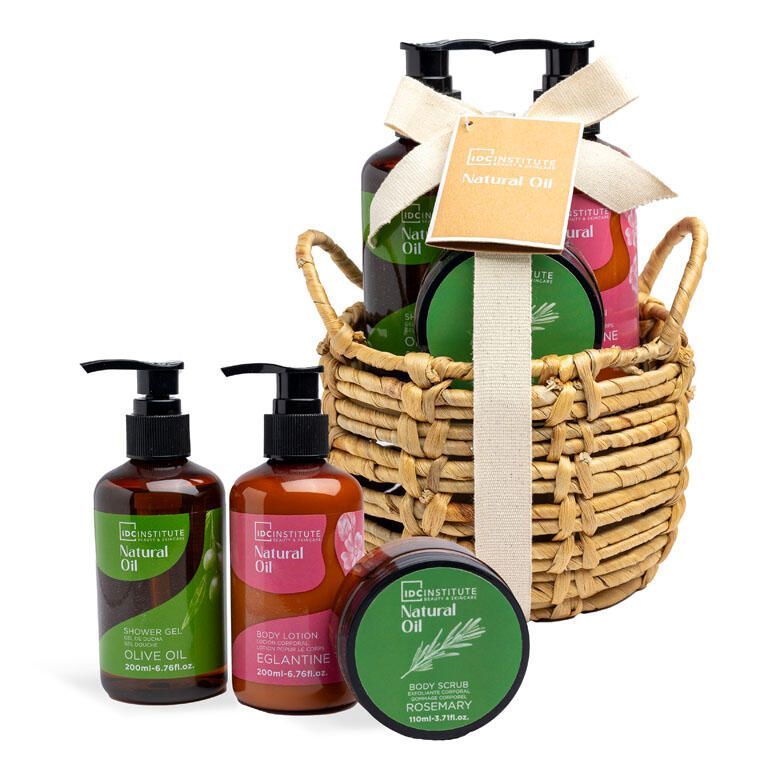 Idc Set Natural Oil Cesta 3Pzas R-42229