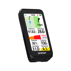 iGPSPORT BiNavi AIR GPS para Bicicleta, 3"  Navegación y Mapas Táctil iClimb 3.0 30h