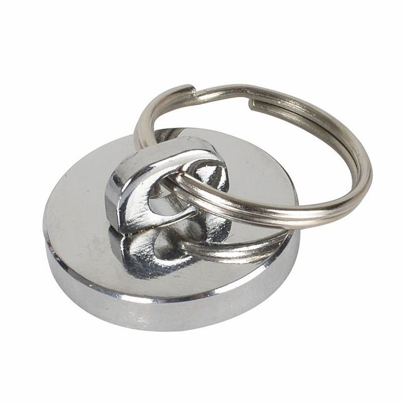 Imán neodimio con anilla EHL. Iman Neodimio Redondo Anilla Ehl