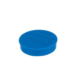 Imanes NOBO para pizarra, 32mm, 10 unidades, azul