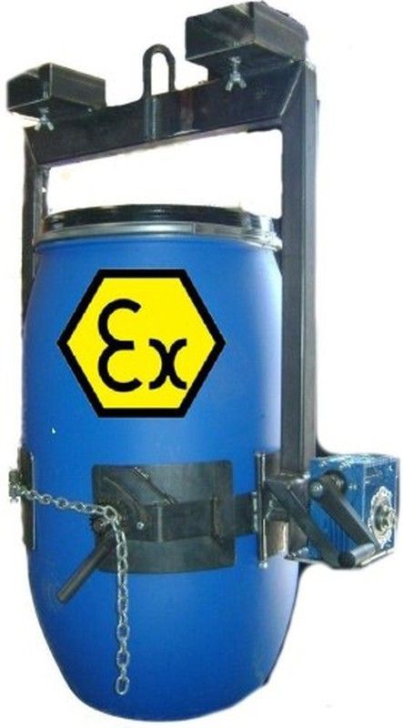Implemento bidón con cadena para grúa ATEX 3050-C