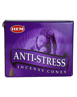 Incienso de Cono Anti Estrés – Calma Mental, Relajación y Equilibrio Emocional