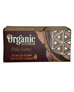 Incienso de Cono de Reflujo de Palo Santo – Aroma Natural