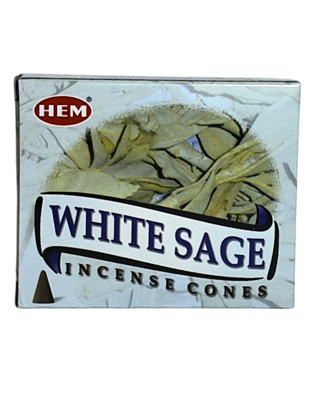 Incienso de Cono de Salvia Blanca – Limpieza Energética y Purificación