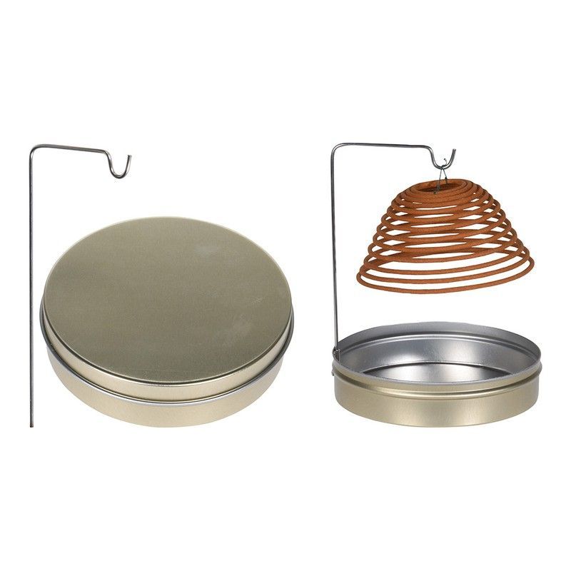 Incienso espiral citronela caja metalica