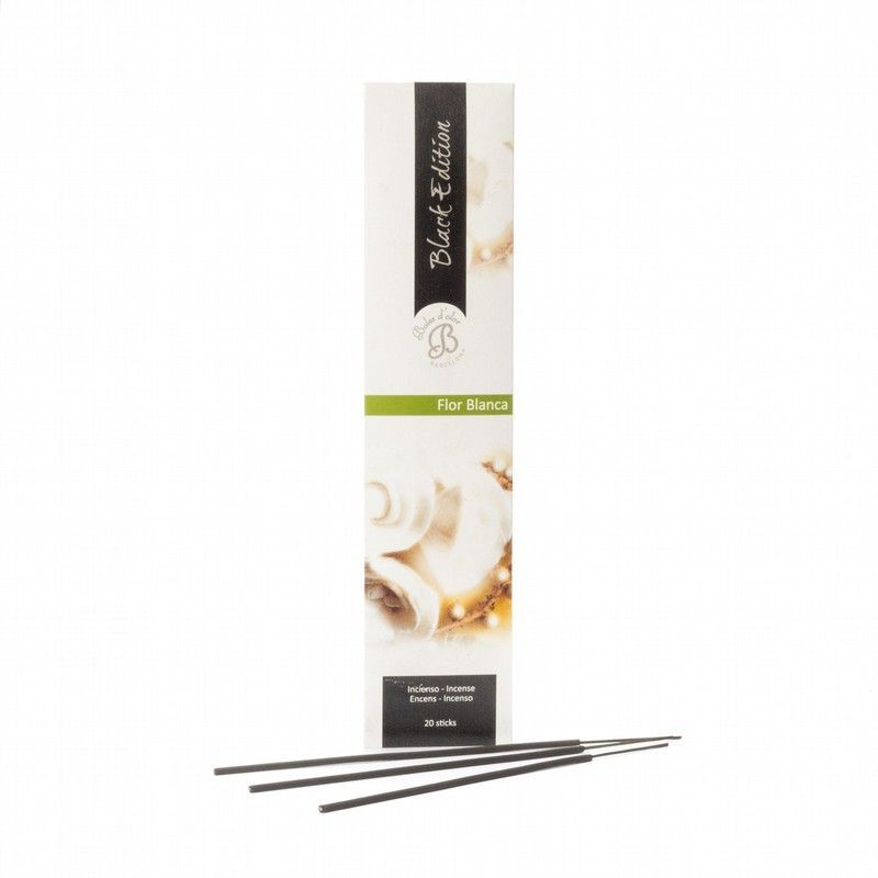 Incienso Flor Blanca Boles Olor Black Edition 20 Sticks