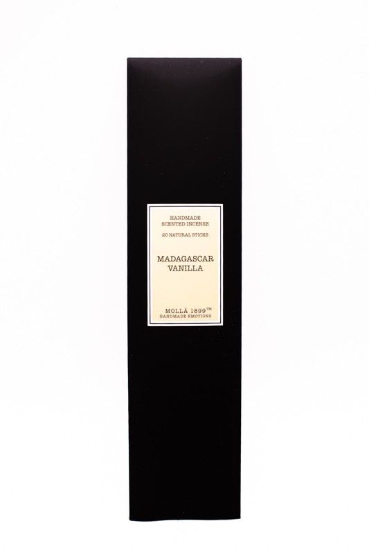 Incienso Santiago en varillas. Madagascar Vanilla. Colección Santiago CERERIA MOLLA 1899.
