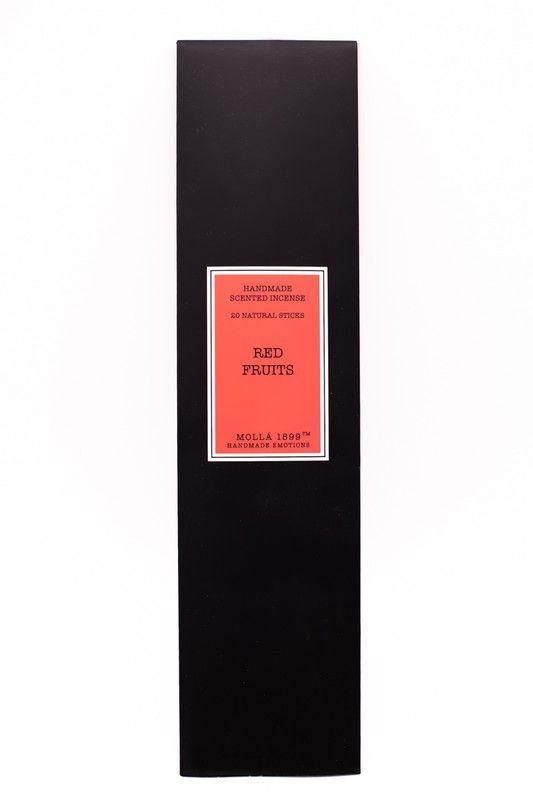 Incienso Santiago en varillas. Red Fruits. Colección Santiago CERERIA MOLLA 1899.