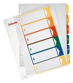 Ïndices imprimibles para proyectos de esselte