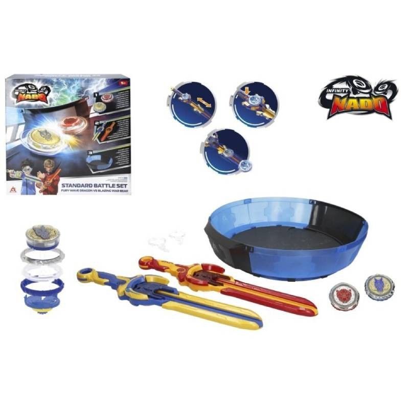 *INFINITY NADO-ESTADIO 2 PEONZAS C/LANZADOR ESPADA