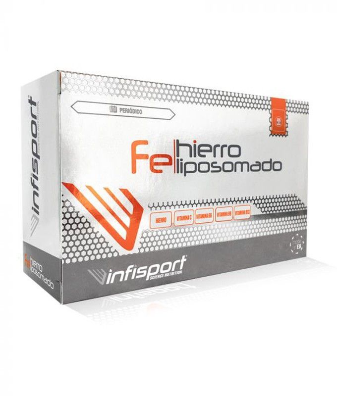 Infisport Fe Hierro Liposomado 60 Cápsulas