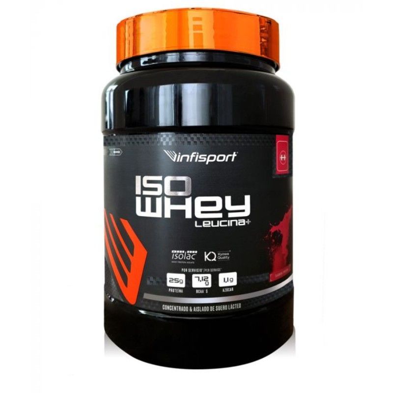 Infisport Iso Whey Lecucina+ Fresa 1kg