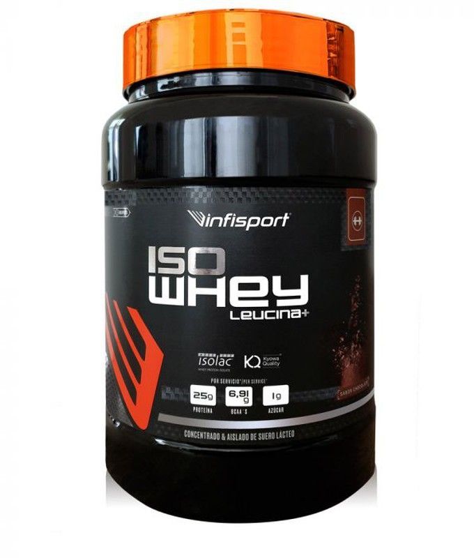 Infisport ISO Whey Leucina+ Polvo Chocolate 1kg