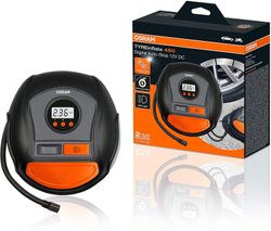 Inflador neumáticos OSRAM con pantalla digital OTI450