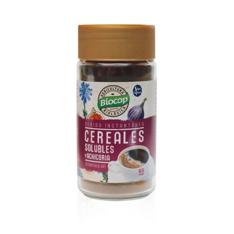 Infusión bio soluble cereales achicoria biocop 100 g bio ecológico