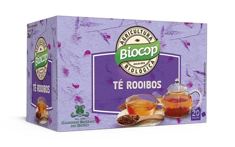 Infusión bio te rooibos biocop 20 b bio ecológico