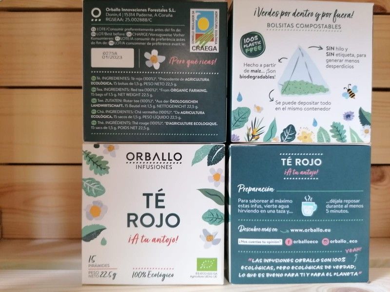 Infusión de Té Rojo ecológico