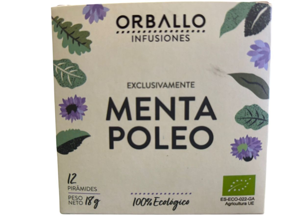 Infusión ecológica de Menta Poleo