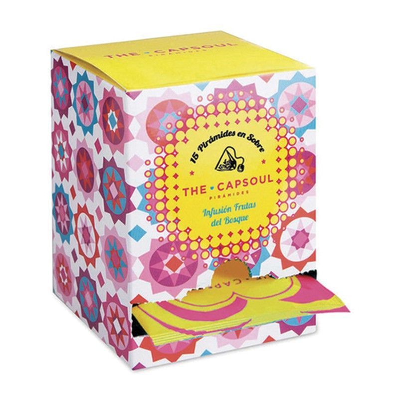 Infusión frutas del bosque pirámides the capsoul