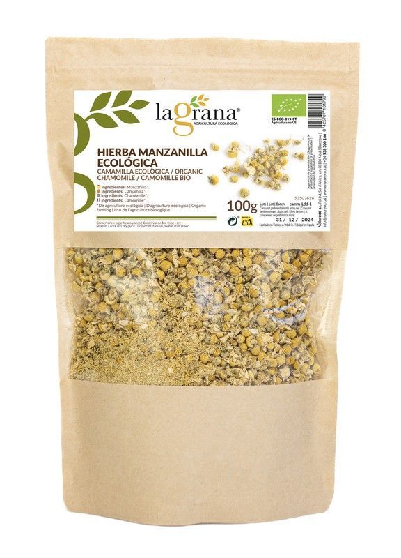 Infusión Manzanilla Ecológico Bio 100Grs La Grana