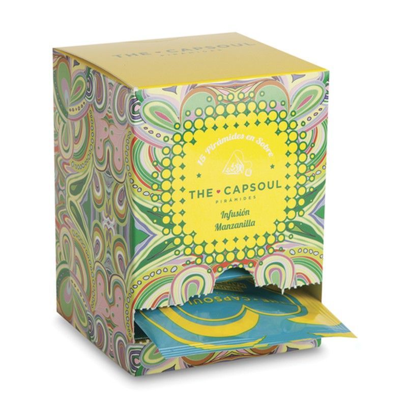 Infusión manzanilla pirámides the capsoul
