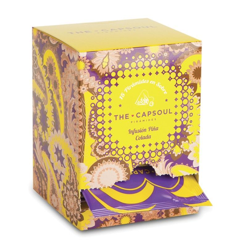 Infusión piña colada pirámides the capsoul